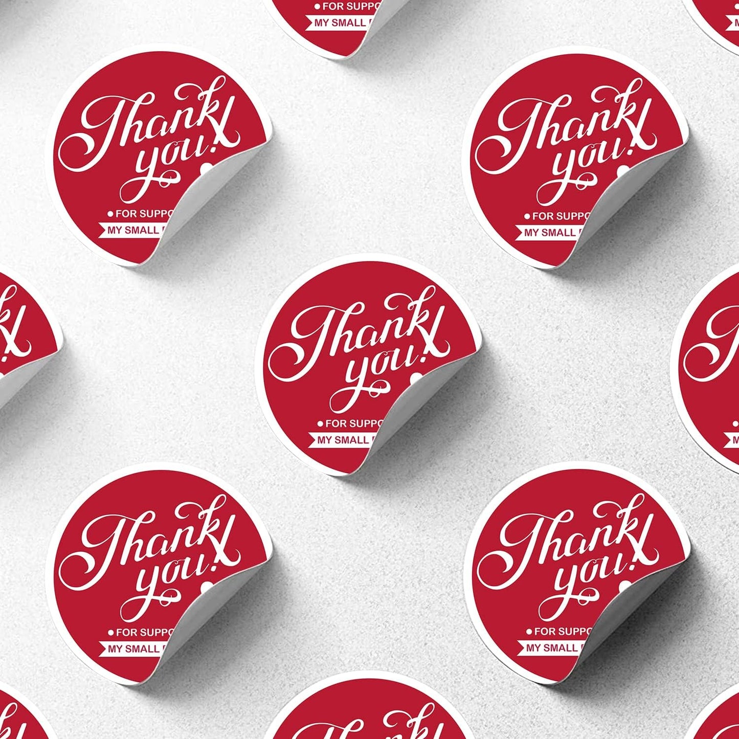 Custom Logo Stickers for Business, Personalised Logo Labels - Any Shape, Waterproof Vinyl Perfect for Branding & Packaging