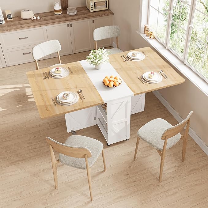 Jocoevol Space Saving Folding Dining Table - Image 3