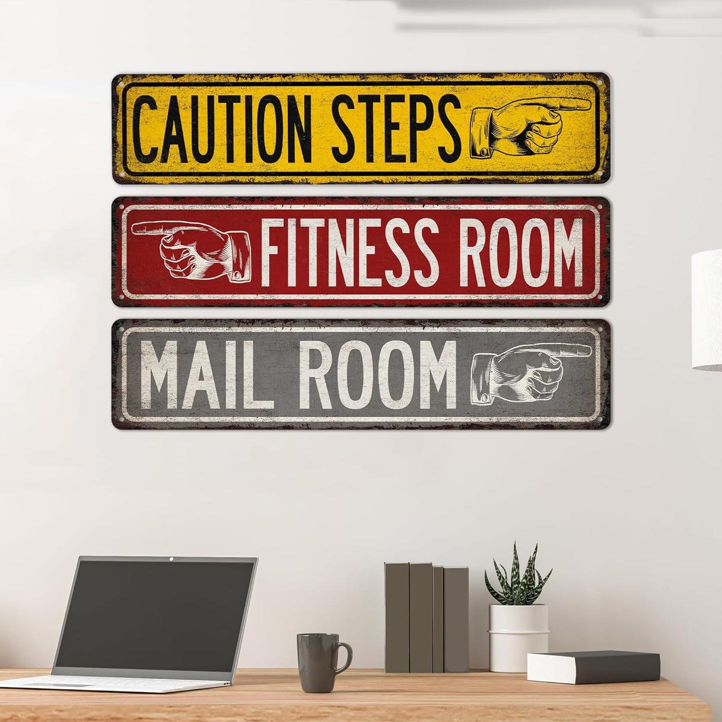 Custom Sign Customizable Sign Directional Sign This Way Sign - Made In USA - Street Signs For Bedroom Road Signs Personalized Metal Signs 104180015001