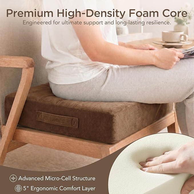 Codi Thick Replacement Couch Cushions, Upholstery Foam - Image 2