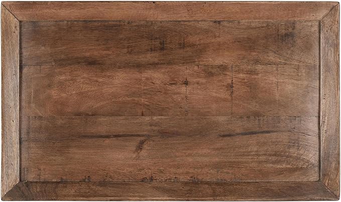 Kosas Home Ciaria Transitional Mango Wood End Table in Medium Brown - Image 8
