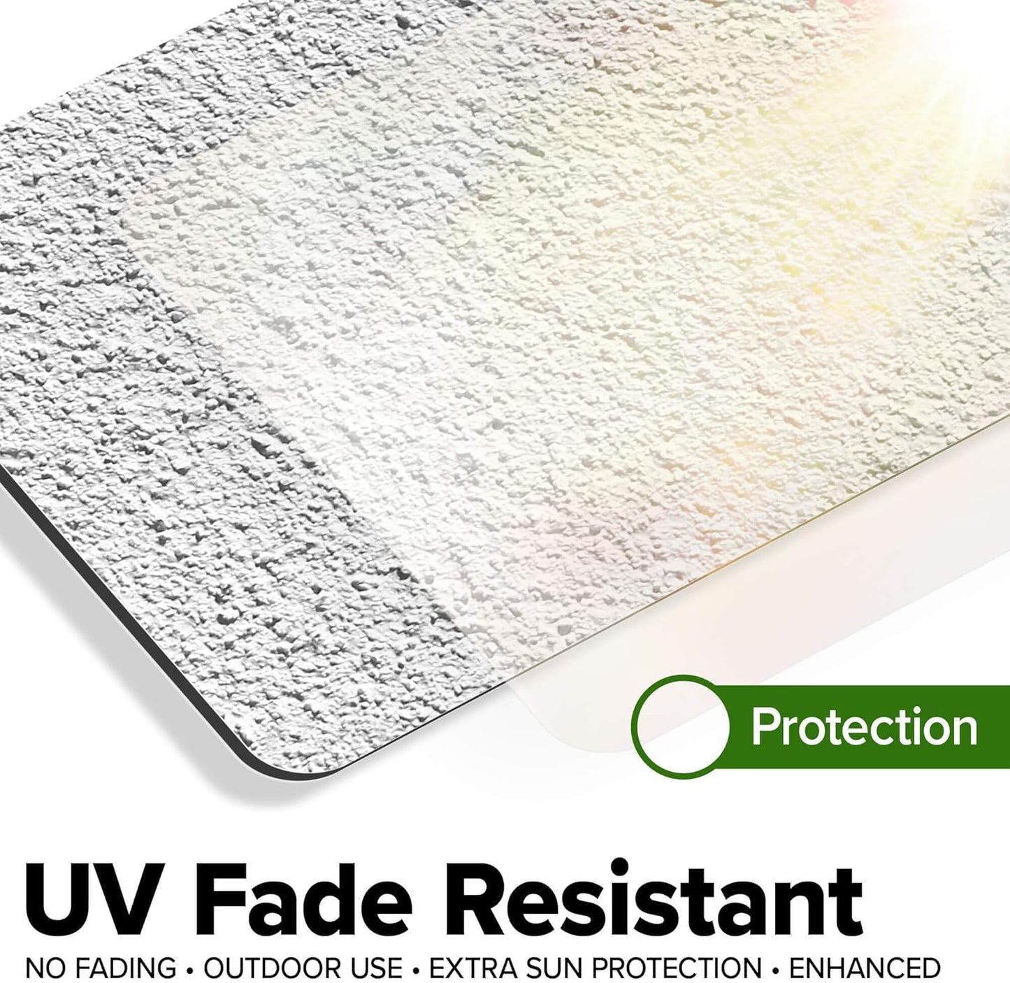 Custom Sign, Custom Street Sign, 11 Font Colors, 13 Font Styles, 4 Hole Options, 22 Sizes, 6x36 Inches, Rust Free DiBound, Fade Resistant, Made in USA by My Sign Center (Concrete)