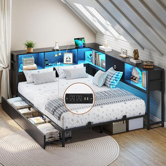 DICTAC Full Corner Bed Frame by DICTAC