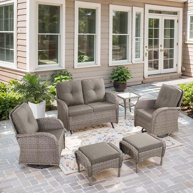Belord 5 Piece Outdoor Patio Furniture Set - Image 7