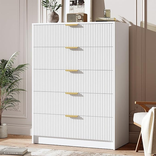 Garvee 5 Drawer Dresser for Bedroom by Garvee
