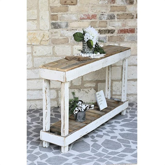 Mcchristian 46" Solid Console Table, Reclaimed Wood, Pine Top by Unknown