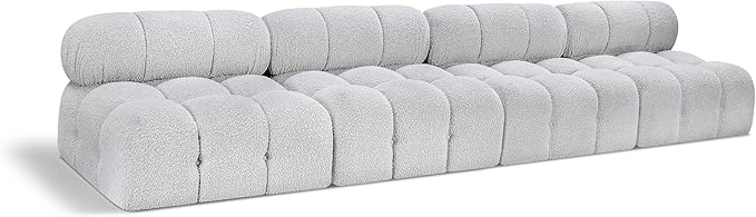 Meridian Furniture 611Grey-S136B Ames Collection Modern | Contemporary Modular by MeridianFurniture