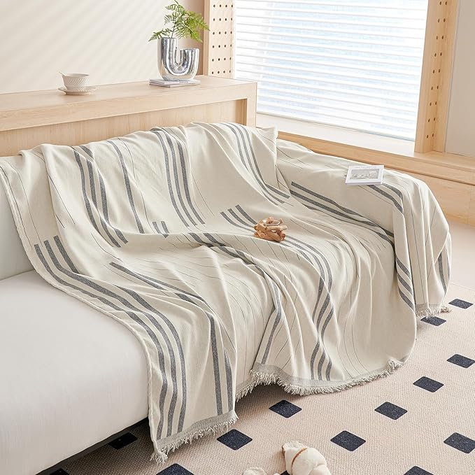 DREAMINGO Couch Cover Reversible Chenille Loveseat Sofa Covers - Image 2