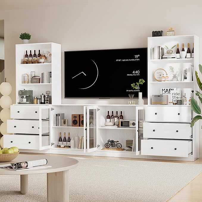 TUSY 71" Large TV Stand Set - Image 4