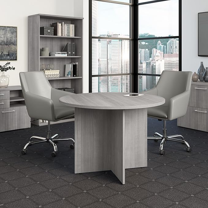Bush Business Furniture 42-inch Round Conference Table - Image 2