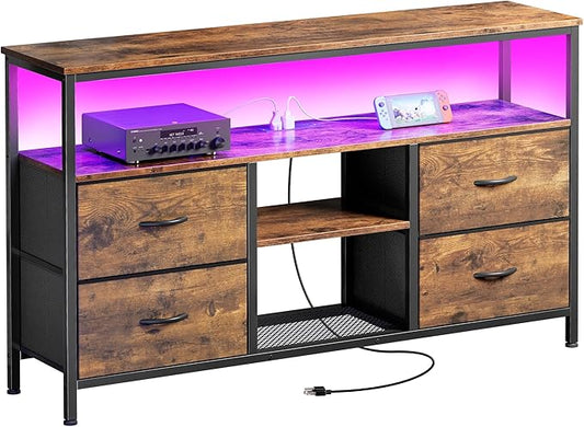 Huuger 47 Inch TV Stand Dresser by Huuger