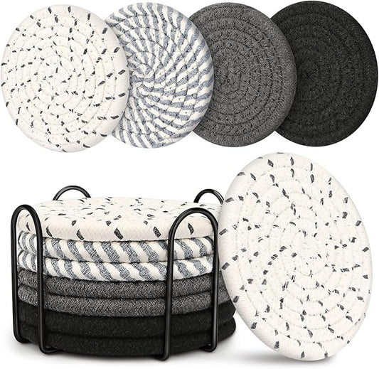 Coasters for Drinks, Coasters Set of 4 by Smgmg