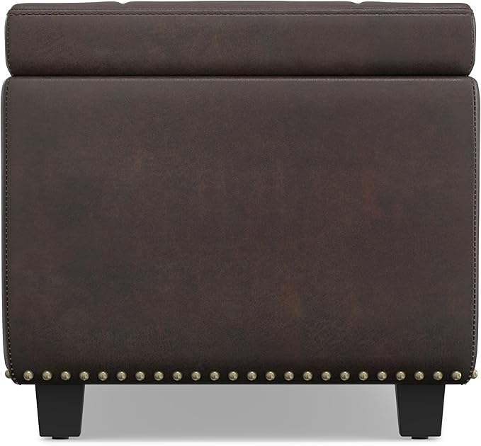 SIMPLIHOME Hamilton Storage Ottoman - Image 12