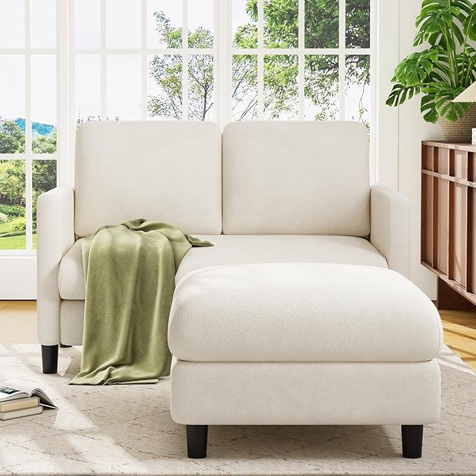 Welzona Loveseat, Comfy Teddy Love Seat - Image 7