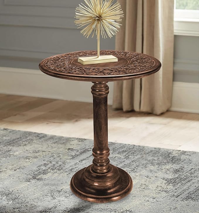 Wooden End Table for Living Room - Image 7