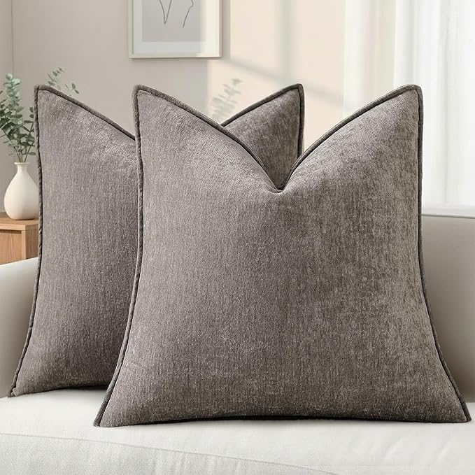 decorUhome Summer Couch Throw Pillow Covers 20x20 Set of 2, Decorative Soft by decorUhome