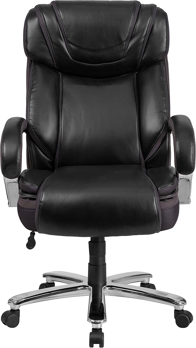 Flash Furniture HERCULES Series Big & Tall 500 lb. Rated Black LeatherSoft - Image 12