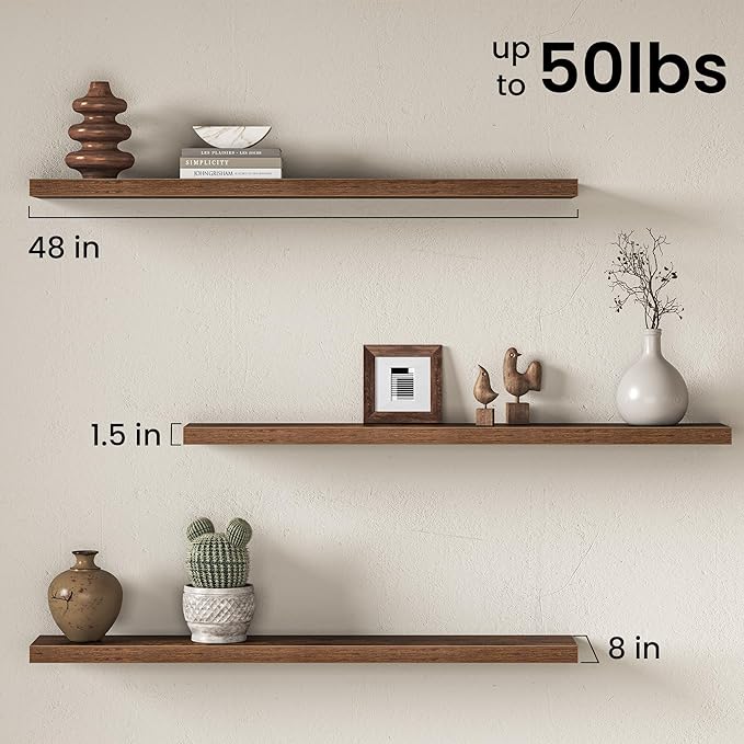 Fun Memories 48Inch Floating Shelves - Image 3