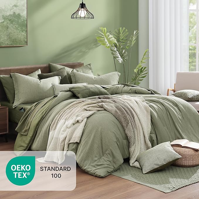 Monbix Queen Comforter Set - Image 5