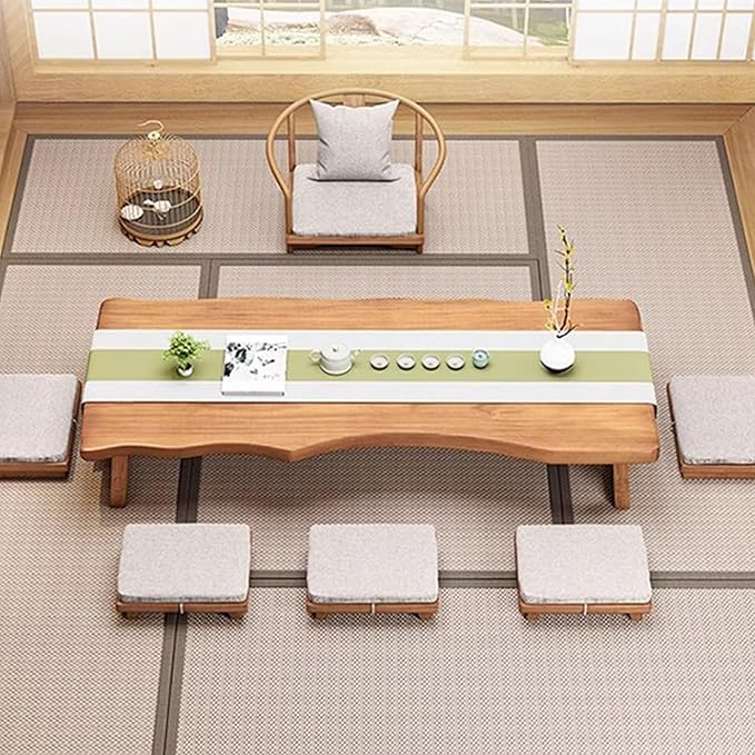 Living Room Coffee Table Japanese Style Floor Table Low Table Reception Room - Image 2