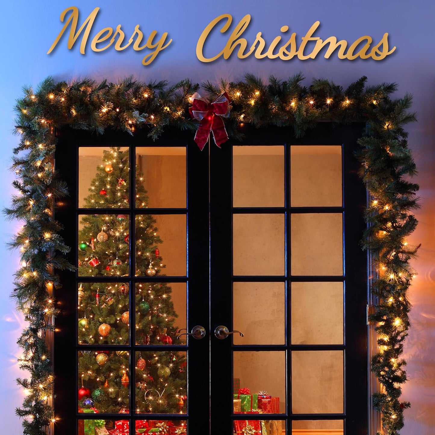 100 LED Christmas String Lights, 39FT Indoor Lights Plug-in with 8 Modes & Timer & Memory Function, Waterproof Christmas Lights Outdoor for Holiday Party Christmas Tree Decor