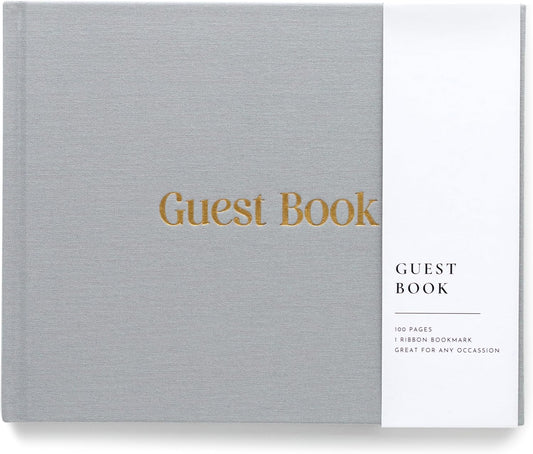 Lamare Wedding Guest Book – Elegant Guest Book for Party, Baby Shower Guest Book & Polaroid Guest Book for Wedding