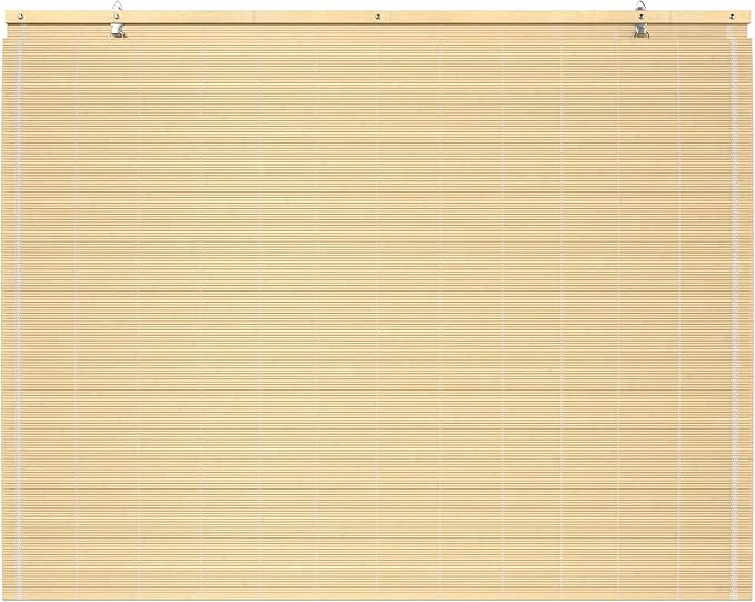 Red Lantern Matchstick Cordless Window Shade - Image 6