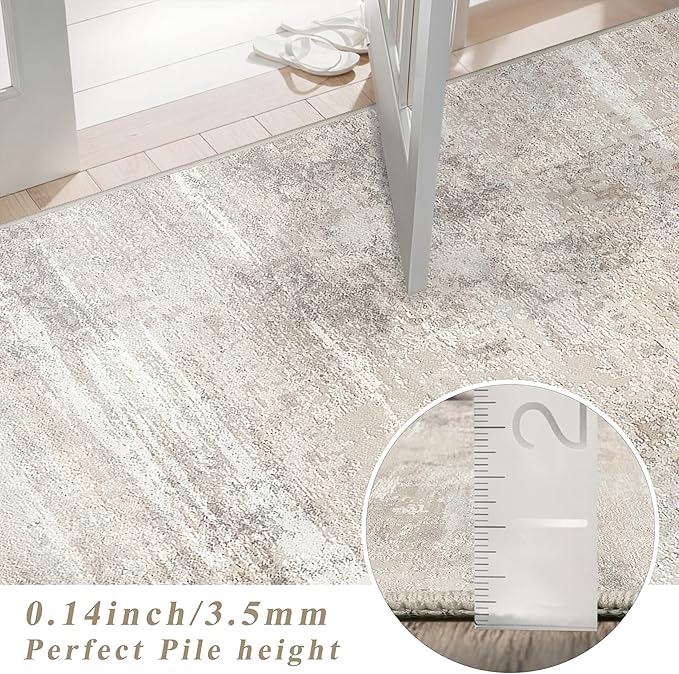 Washable 3x12 Kitchen Runner Rug - Image 7