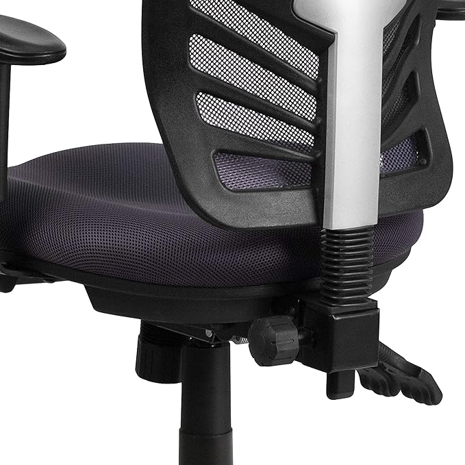 Flash Furniture Nicholas Mid-Back Swivel Office and Gaming Chair, Ergonomic - Image 8