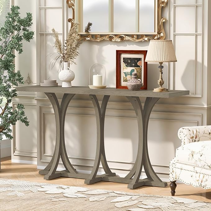 59.8'' Wooden Console Table - Image 2