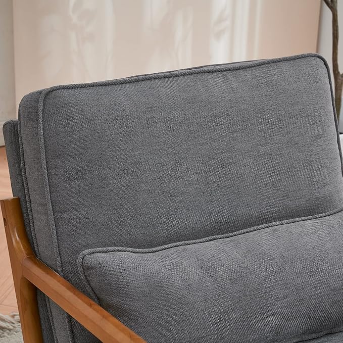 Karl home Accent Chair Mid-Century Modern Chair - Image 6