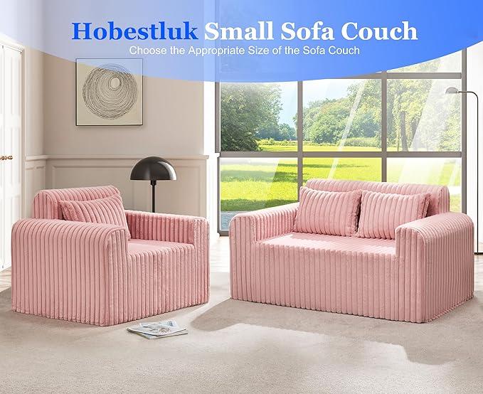 Hobestluk Single Sofa Foam Couch Sofa - Image 7