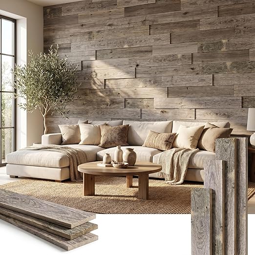 BARNWOODUSA Real Reclaimed Wood Planks - Image 2