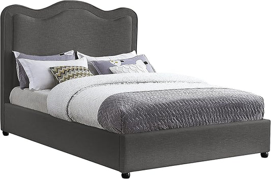 Meridian Furniture FelixGrey-F Felix Collection Modern | Contemporary Linen by MeridianFurniture