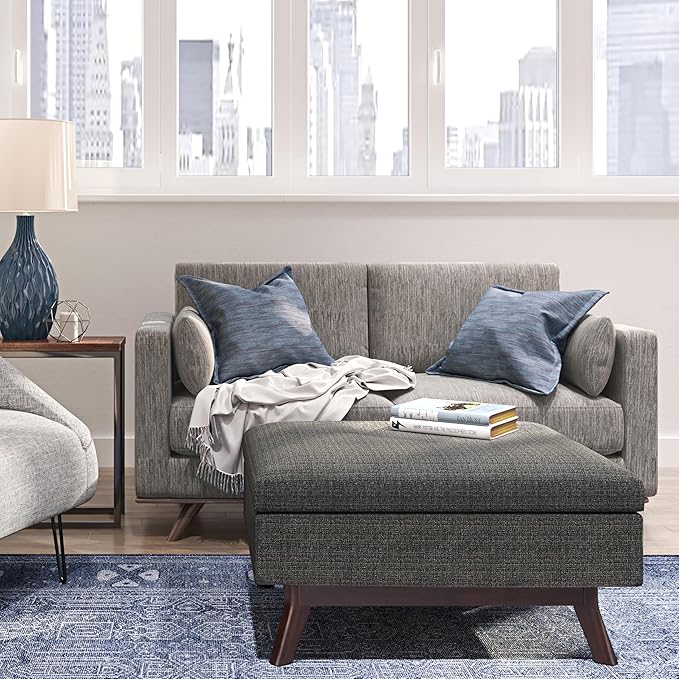 SIMPLIHOME Owen Coffee Table Storage Ottoman - Image 2