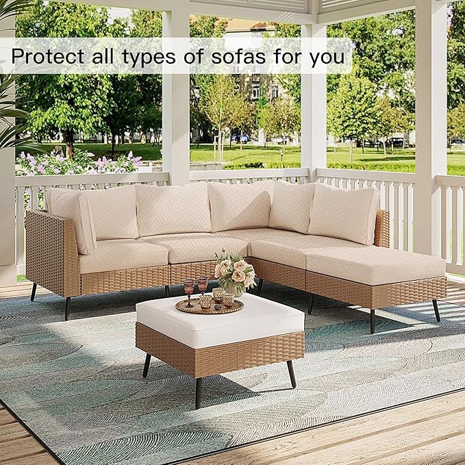 Outdoor Cushion Covers Set, Replacement - Image 4