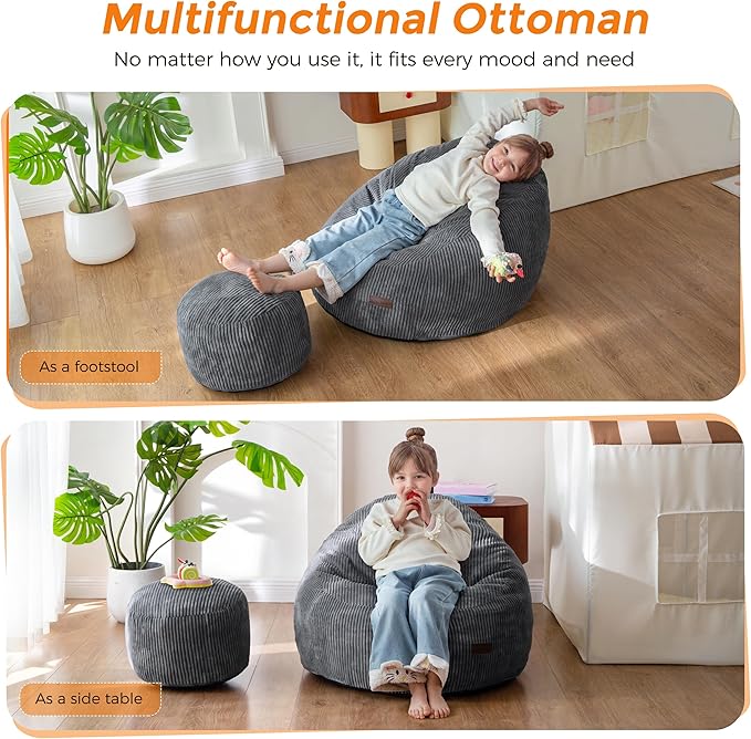 MAXYOYO Kids Bean Bag Chair - Image 5