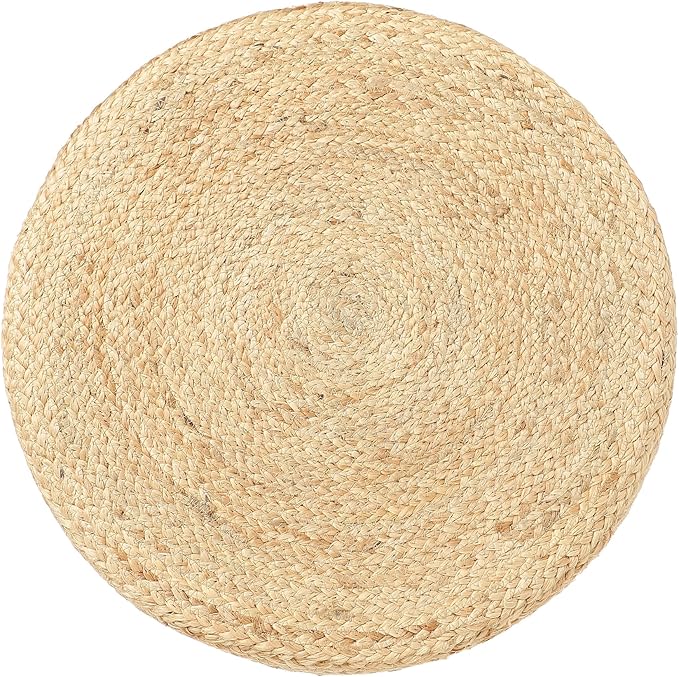 REDEARTH · Cylindrical Pouf Foot Stool Ottoman - Image 4
