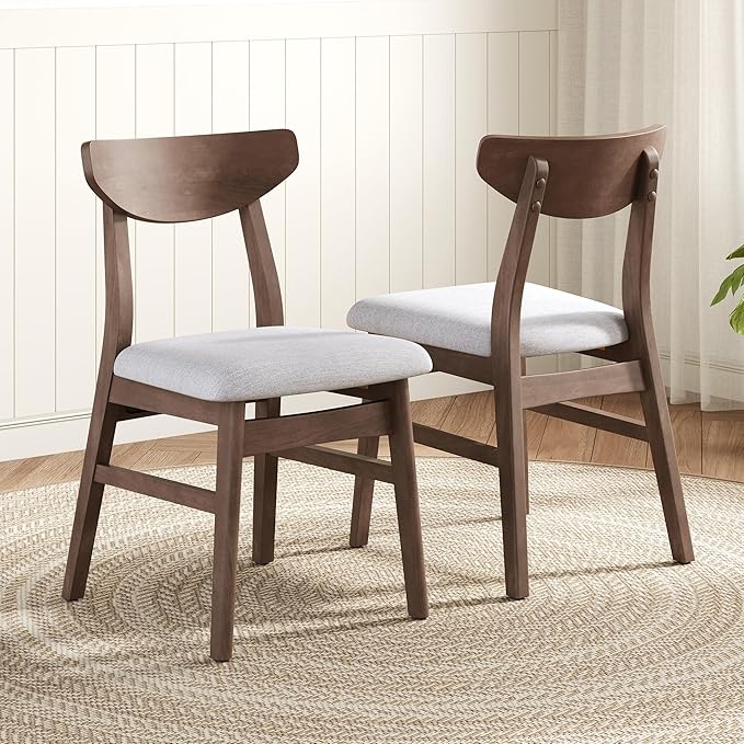 Virubi Set of 2 Modern Scandinavian Chairs by Virubi