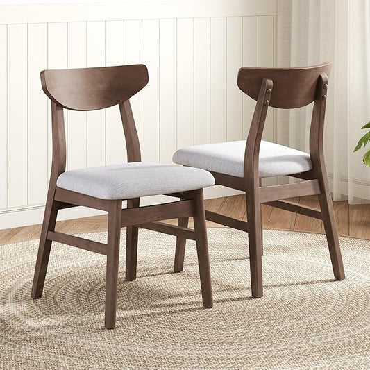 Virubi Set of 2 Modern Scandinavian Chairs by Virubi