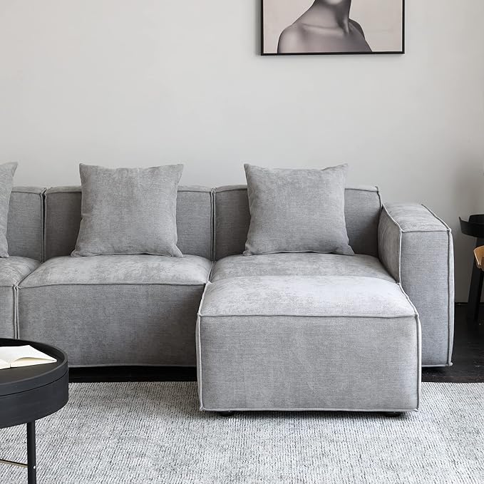 Acanva Luxury Modular Sectional Living Room Sofa Set, Modern Minimalist Style - Image 9