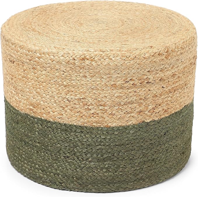 REDEARTH · Cylindrical Pouf Foot Stool Ottoman by REDEARTH
