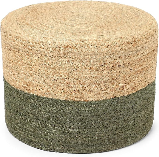 REDEARTH · Cylindrical Pouf Foot Stool Ottoman by REDEARTH