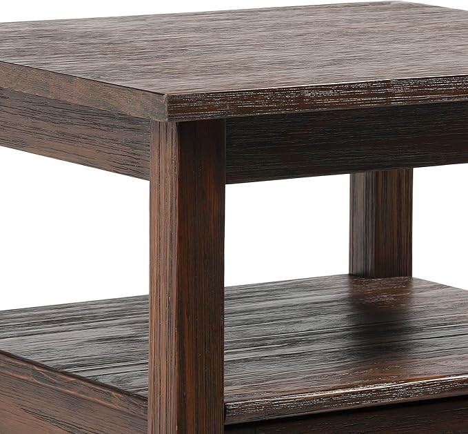SIMPLIHOME Warm Shaker End Table - Image 9
