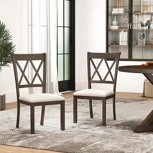 Roundhill Furniture Windvale Fabric Upholstered Dining Chair by RoundhillFurniture