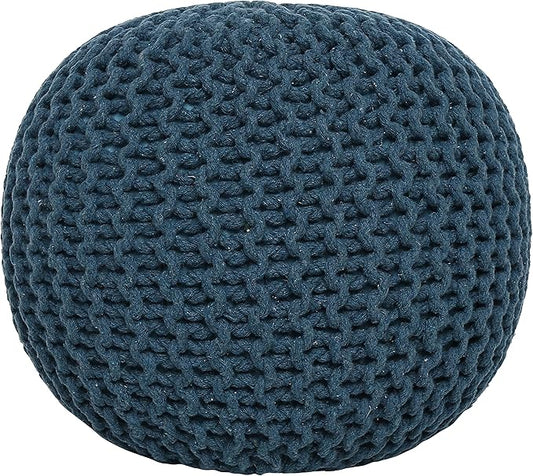 REDEARTH · Round Pouf Bean Bag Ottoman by REDEARTH