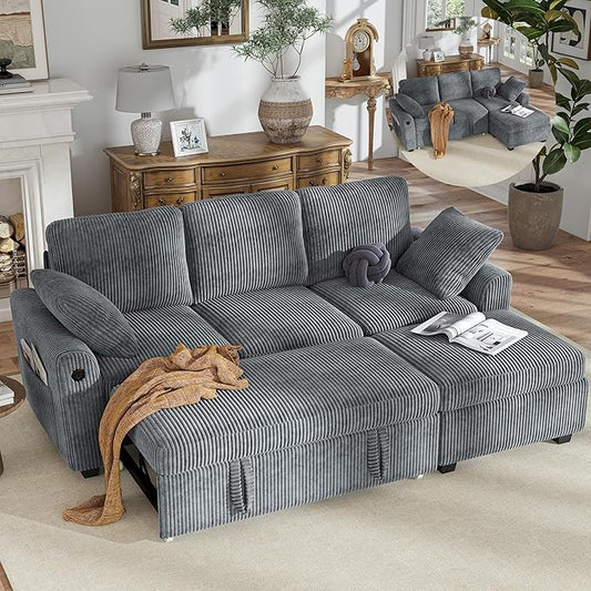 Hanherry 81" Sectional Couch by Hanherry