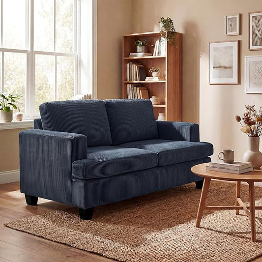 YOUDENOVA Sofa, 63” Comfy Loveseat Sofa by YOUDENOVA