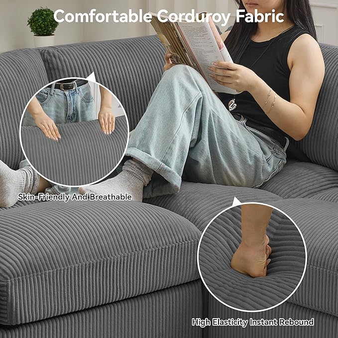 61'' Modular Loveseat Sofa - Image 5