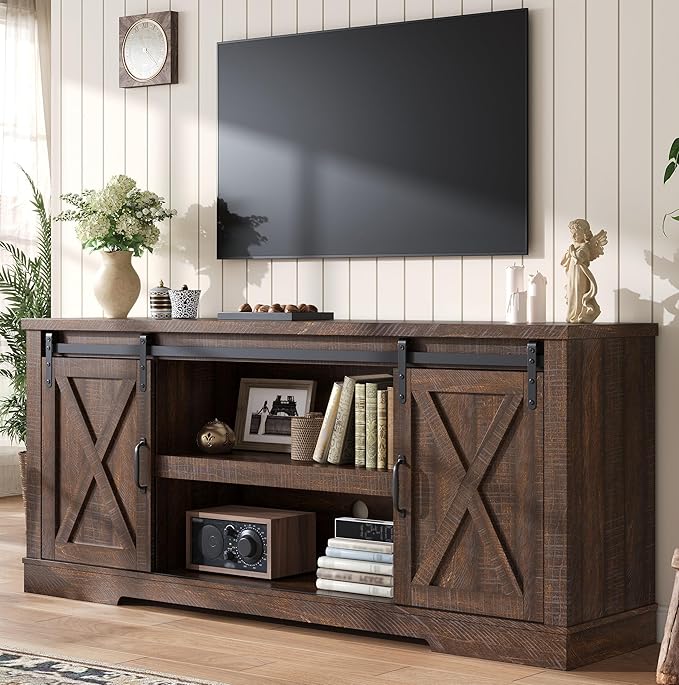 AMERLIFE 66" Farmhouse TV Stand by AMERLIFE